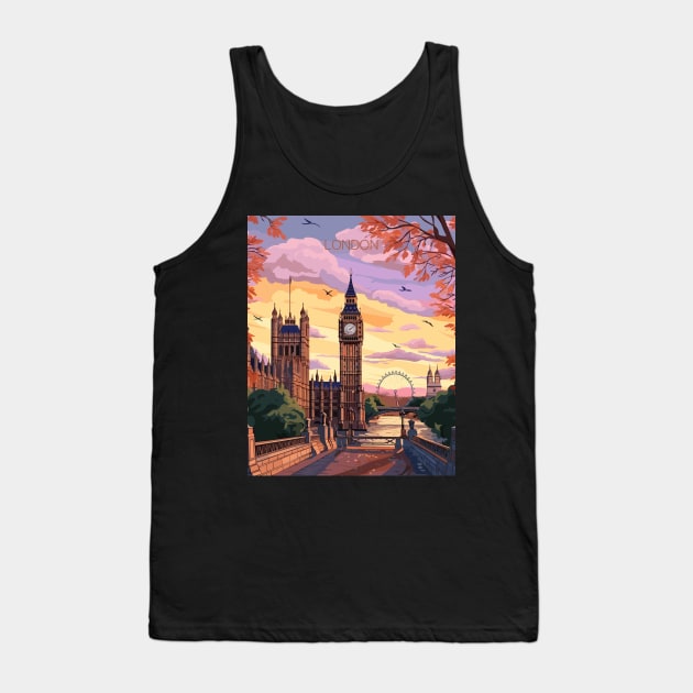 London, England, Big Ben, Travel Print, Travel Wall Art, Travel Home Décor, Travel Gift Art Tank Top by TripleTravelArt